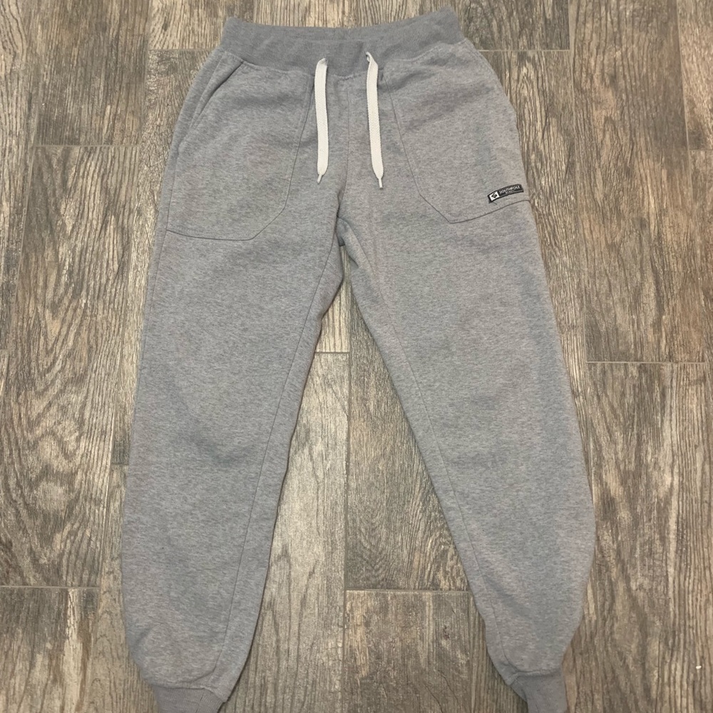 Gray joggers